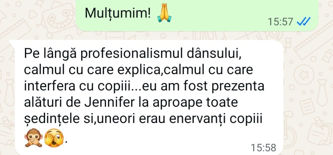 Testimonial părinte Genizz